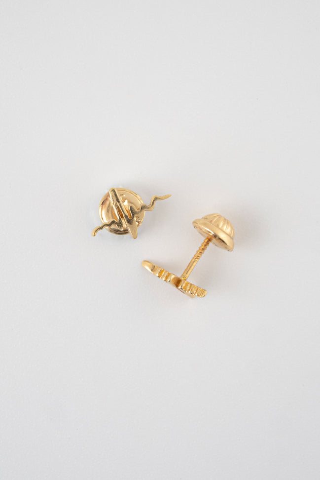 Topos Signos Vitales Oro Amarillo 18k / NA09/ M: 6 mm x 1 cm / P: 0,8 gr