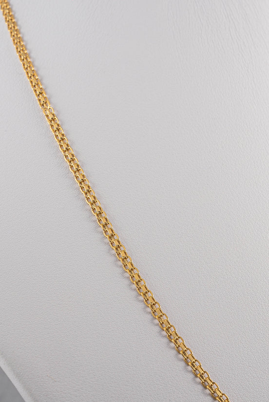 Cadena Bismark Oro Amarillo 18k / ITA74 / 60 cms / M: 3.5 mm / P: 6,1 gr