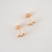 Topos Trebol Oro Rosado 18k /NA09 / M: 9 mm x 9 mm / P: 1 gr