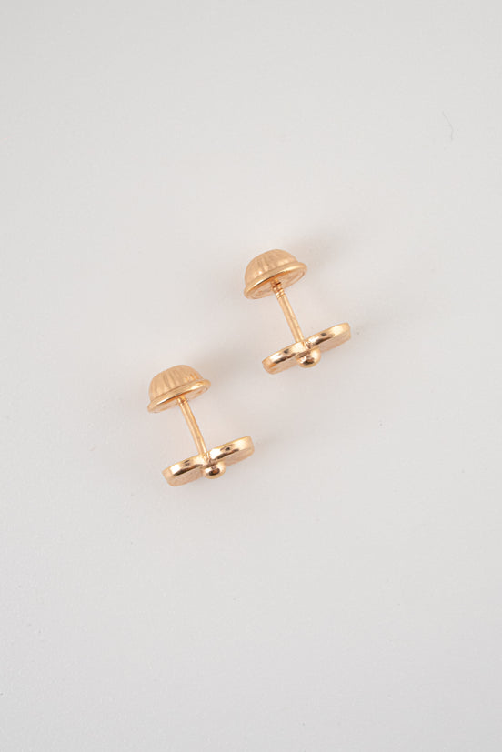 Topos Trebol Oro Rosado 18k /NA09 / M: 9 mm x 9 mm / P: 1 gr