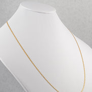 Cadena Escalera Tres Oros 18k / ITA83 / 60 cms / M: 2.5 mm / P: 4,4 gr