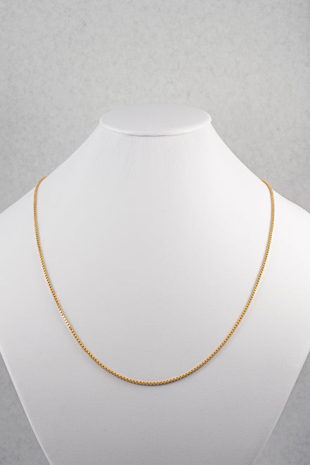 Cadena Veneciana Oro Amarillo 18k / ITA94 / 60 cms / M: 2 mm / P: 9,4 gr