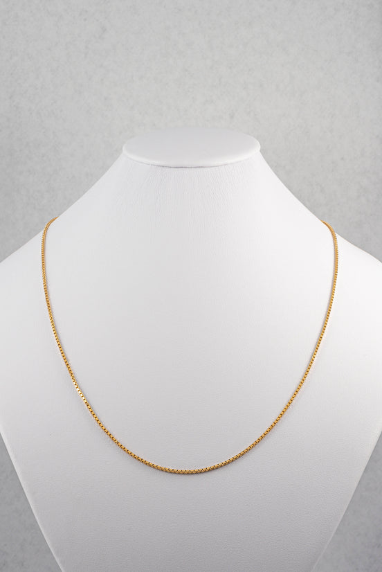 Cadena Veneciana Oro Amarillo 18k / ITA94 / 60 cms / M: 2 mm / P: 9,4 gr