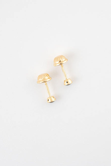 Topos Bisel Circon Negro Oro Amarillo 18k / NA15 / 3 mm x 3 mm  / P: 0,5 gr