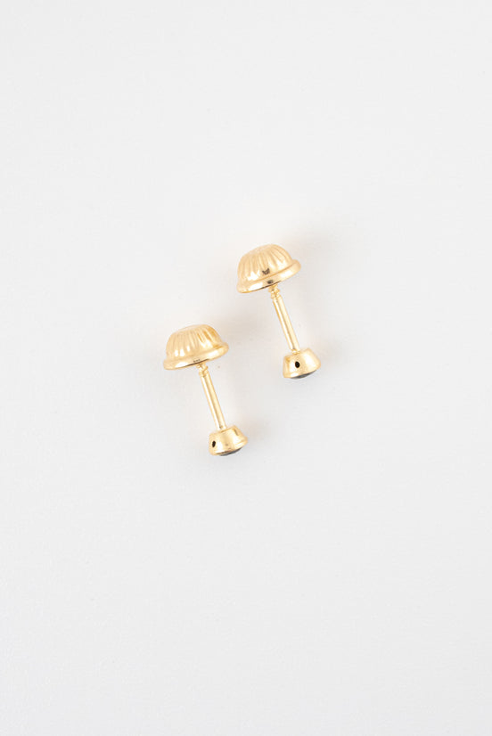 Topos Bisel Circon Negro Oro Amarillo 18k / NA15 / 3 mm x 3 mm  / P: 0,5 gr