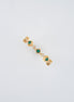 Anillo Esmeralda y Diamantes Oro Amarillo 18k / AED03 / T: 6 / E: 0,13 quilates -D:0,04 quilates