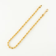Pulsera Lazo San Francisco Oro Amarillo 18k /ITA65 / M: 19.5 cms x 4 mm / P: 3.6 gr