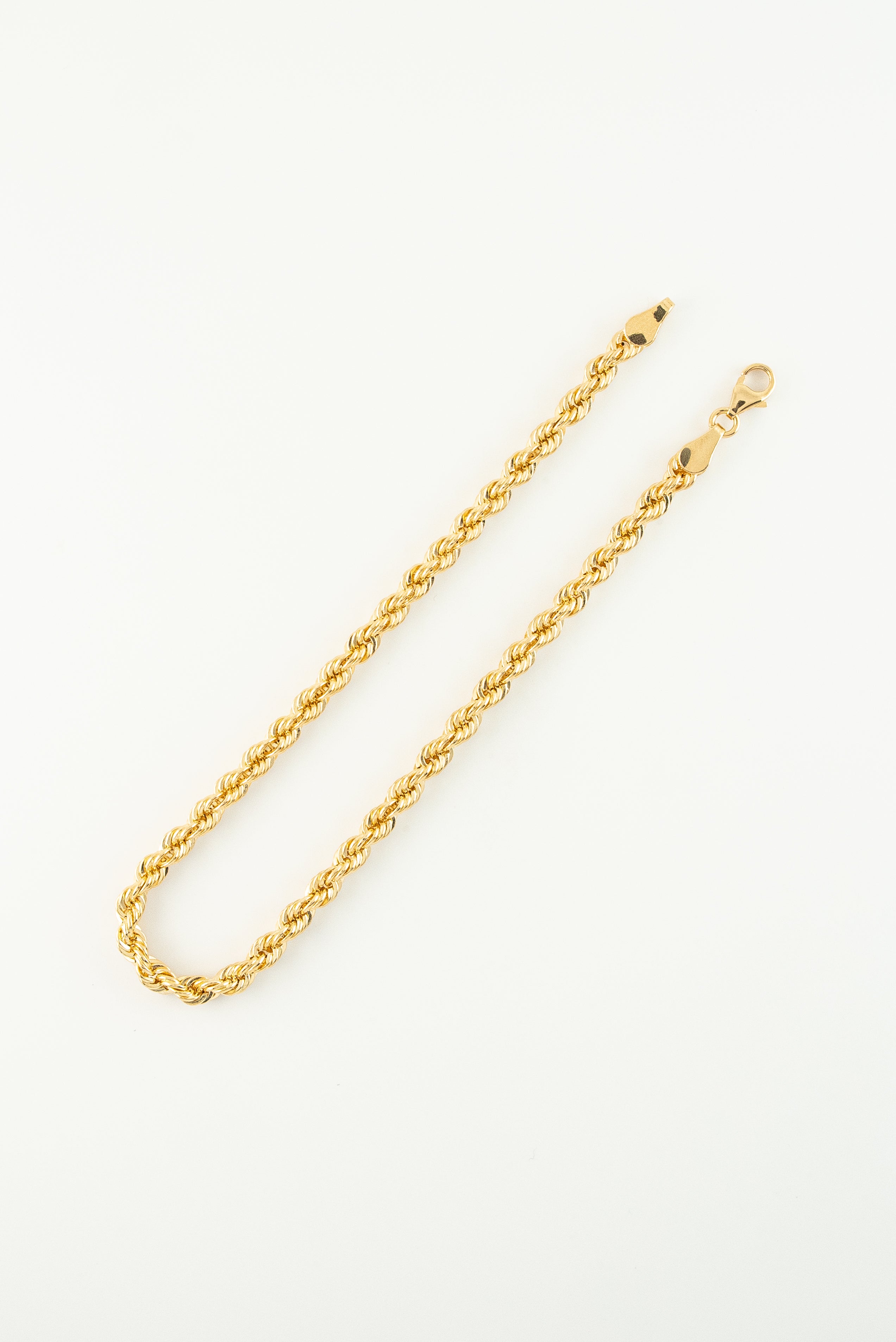 Pulsera Lazo San Francisco Oro Amarillo 18k /ITA65 / M: 19.5 cms x 4 mm / P: 3.6 gr