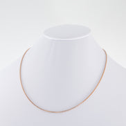 Cadena Franco Bicolor 18k / ITA157 / 45 cms / M: 2 mm / P: 2.1 gr