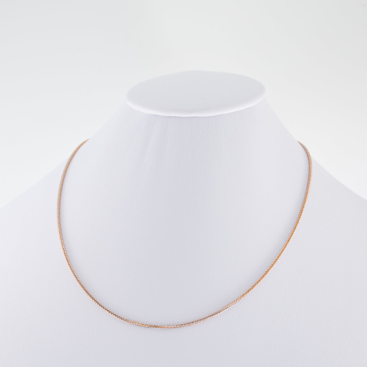 Cadena Franco Bicolor 18k / ITA157 / 45 cms / M: 2 mm / P: 2.1 gr