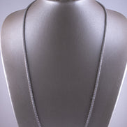 Cadena Ice Diamantado Oro Blanco 18k / ITA266 / 70 cms / P: 18,9 gr