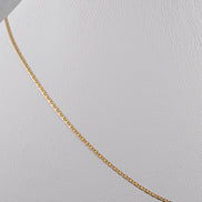 Cadena Escalera Oro Amarillo 18k /ITA79/ 45 cms / P: 1,4 gr