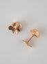 Topos Mickey Diamantado Oro Rosado 18k / NA09 / M: 6 mm x 5 mm / P: 0,6 gr