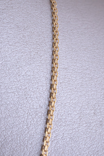 Cadena Bismark Oro Amarillo 18k /ITA73 / 60 cms / P: 4 gr