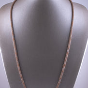 Cadena Ice Diamantado Bicolor (Oro Rosado-Blanco) 18k /ITA266/ 70 cms / 28,4 gr