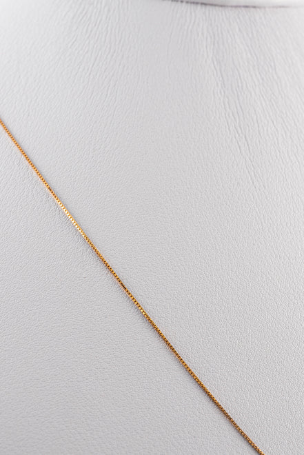Cadena Veneciana Oro Rosado 18k / ITA91 / 50 cms / M: 1 mm / P: 1,3 gr