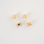Topos Circon Rosado Oro Amarillo 18k / NA16 / M: 5 mm x 5 mm / P: 1,1 gr