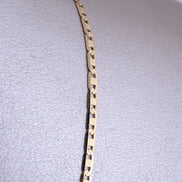 Cadena Escalera Oro Amarillo 18k / ITA84 / 60 cms / P: 6,5 gr