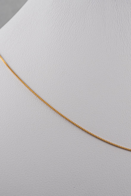 Cadena Veneciana Oro Amarillo / ITA89 / 45 cms / M: 1.2 mm / P: 2.9 gr