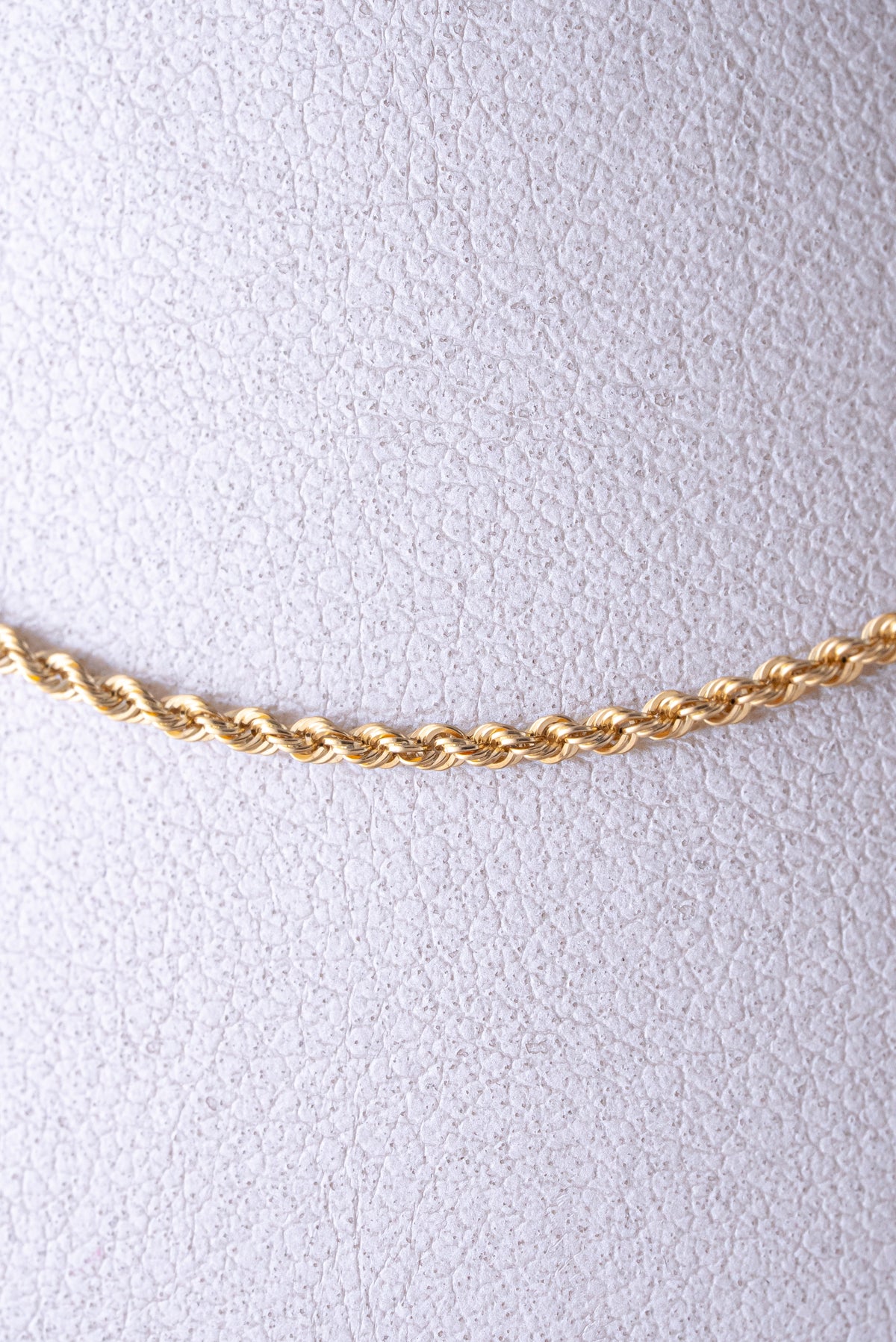 Cadena Lazo San Francisco Oro Amarillo 18k / ITA229/ 45 cms / P: 2,6 gr