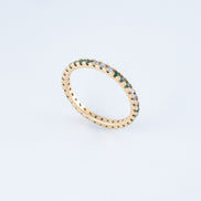 Anillo Circones Oro Amarillo 18k / NA49 / T:7 / P: 1.9 gr