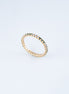 Anillo Circones Oro Amarillo 18k / NA49 / T:7 / P: 1.9 gr
