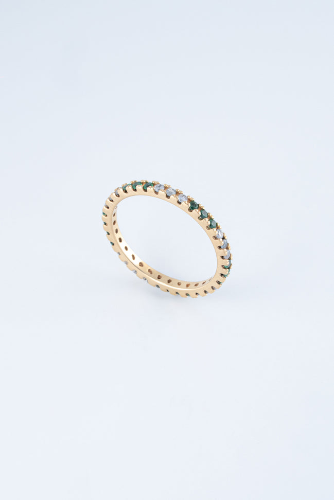 Anillo Circones Oro Amarillo 18k / NA49 / T:7 / P: 1.9 gr