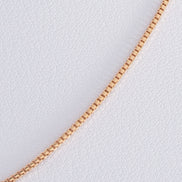 Cadena Veneciana Oro Rosado 18k / ITA90 / 45 cms / M: 1.2 mm / P: 3.1 gr