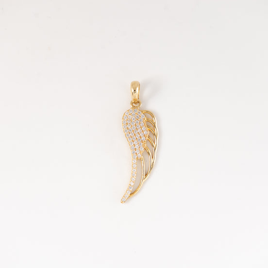 Dije Ala Circones Oro Amarillo 18k / NA102 / M: 3 cms x 1 cms / P: 1.4 gr