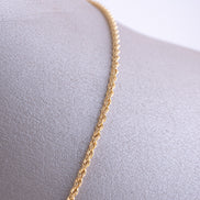 Cadena Lazo San Francisco Oro Amarillo 18k / ITA229/ 45 cms / P: 2,6 gr