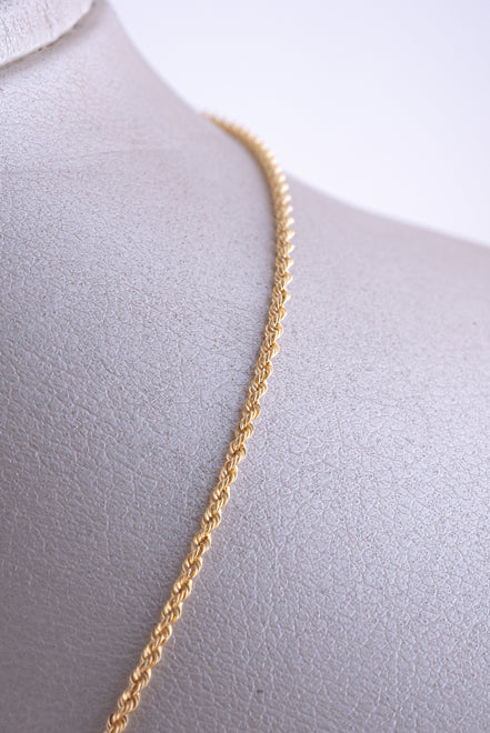 Cadena Lazo San Francisco Oro Amarillo 18k / ITA229/ 45 cms / P: 2,6 gr