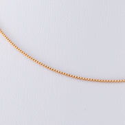 Cadena Veneciana Oro Rosado 18k / ITA87 / 40 cms / M: 1 mm / P: 2,1 gr