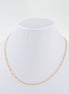 Cadena Figaro Oro Amarillo 18k / ITA09 / 45 cms / M: 2.2 mm / P: 1.4 gr