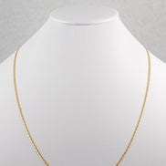 Cadena Escalera Tres Oros 18k / ITA83 / 60 cms / M: 2.5 mm / P: 4,4 gr