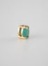 Dije Esmeralda Oro Amarillo 18k / DE71/ E:0.46 quilates/ M: 1 cms x 5 mm