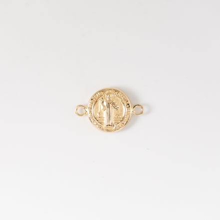 Herraje San Benito Oro Amarillo 18k / NA100 / M: 1.5 cms x 1.2 cms / P: 0.8 gr