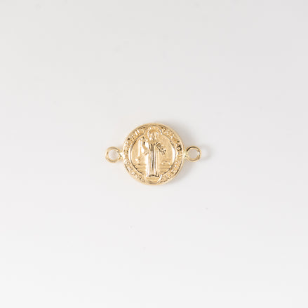 Herraje San Benito Oro Amarillo 18k / NA100 / M: 1.5 cms x 1.2 cms / P: 0.8 gr