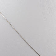Cadena veneciana Oro Blanco 18k / ITA91 / M: 1 mm / P: 1,3 gr