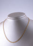 Cadena Bismark Doble Carril Oro Amarillo 18k /ITA50 / 45 cms / P: 6.6 gr