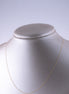 Cadena Escalera Tres Oros 18k / ITA79 / 45 cms / P: 1,5 gr