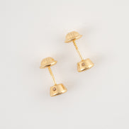 Topos Bisel Circon Blanco Oro Amarillo 18k / NA158 / M: 5 mm / P: 0,7 gr