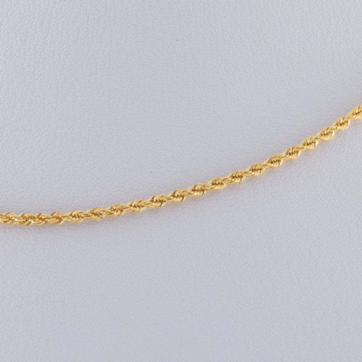 Cadena Lazo San Francisco Oro Amarillo 18k / ITA229 / M: 2mm / P: 1.4 gr