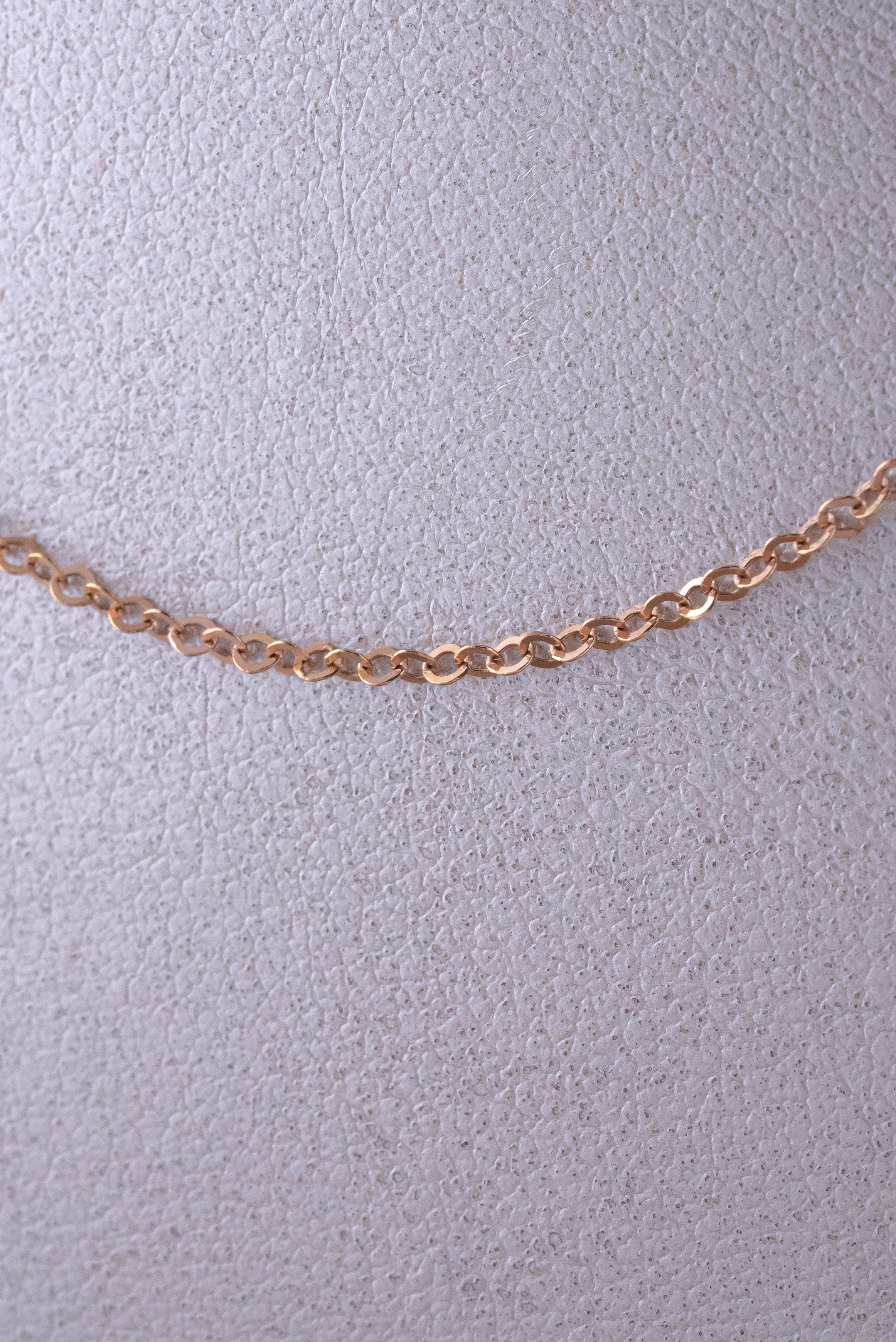 Cadena Roll on Oro Rosado 18 k / ITA121/ 50 cms / P: 2 gr