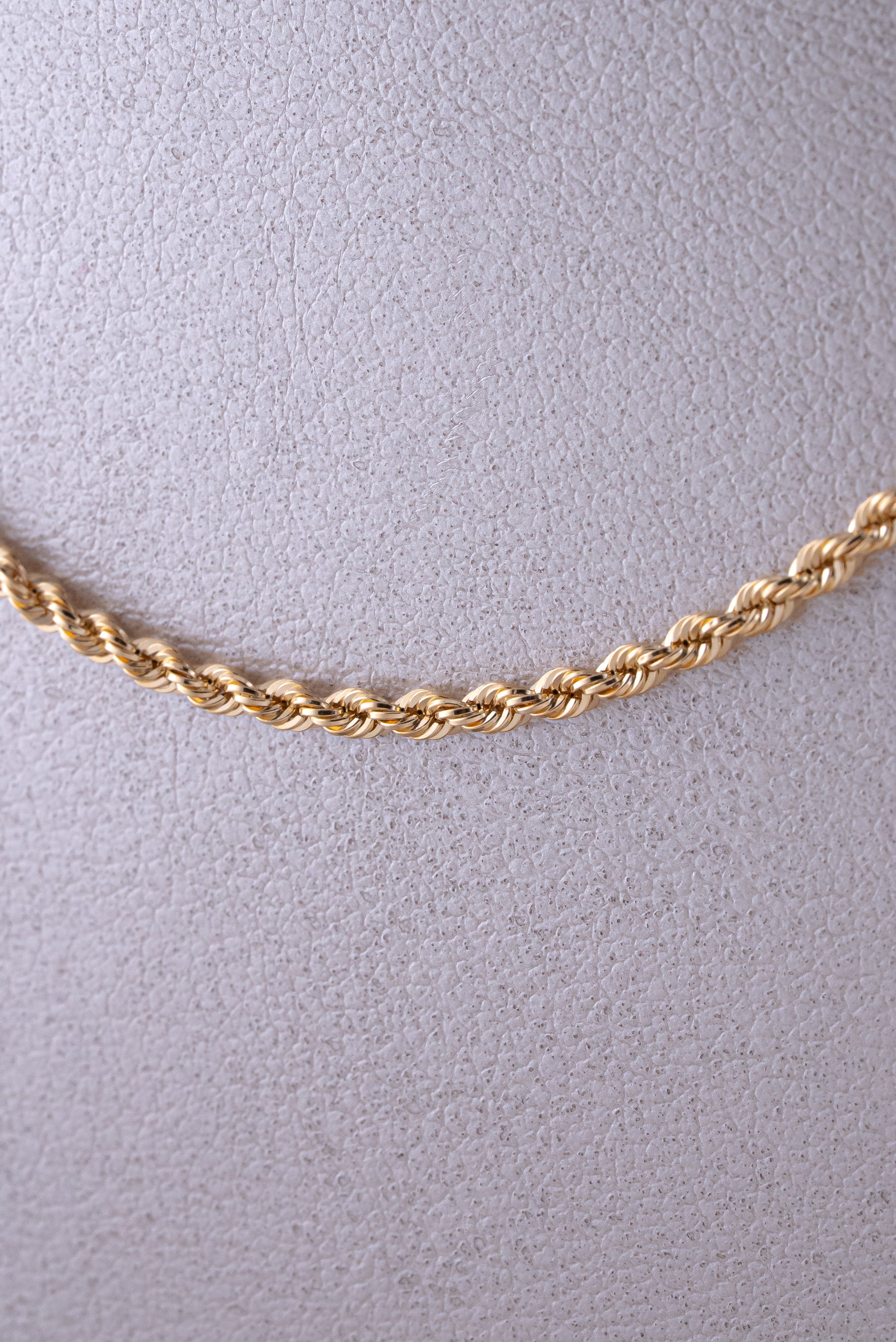 Cadena Lazo San Francisco Oro Amarillo 18k / ITA232/ 50 cms / P: 7,6 gr