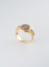 Anillo Oro Amarillo 18k Circones / NA57 / T: 10 / Peso: 9 gr