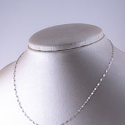 Cadena Eslabon Espero Oro Blanco 18k / ITA188 / 40 cms / P: 1 gr