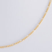 Cadena Figaro Oro Amarillo 18k / ITA09 / 45 cms / M: 2.2 mm / P: 1.4 gr
