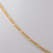 Cadena Figaro Oro Amarillo 18k / ITA07 / 40 cms / M: 3 mm / P: 2,7 gr