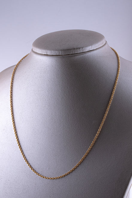 Cadena Lazo San Francisco Oro Amarillo 18k / ITA232/ 50 cms / P: 7,6 gr