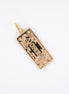 Dije Dolar Liso Oro Rosado 18k / NA102 / M: 4 cms x 1.5 cms / P: 5 gr